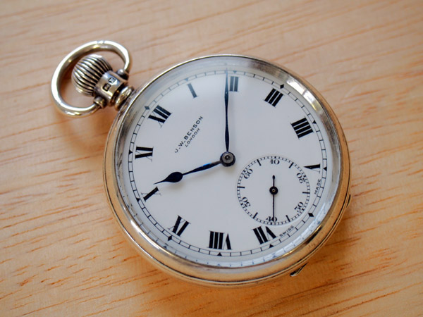 アンティーク1790年代 silver92.5 懐中時計 のケースのみ アンティーク