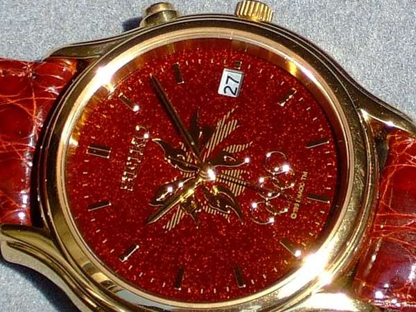 セイコー 長野オリンピック限定 漆モデル 記念ウォッチ オーバーホール