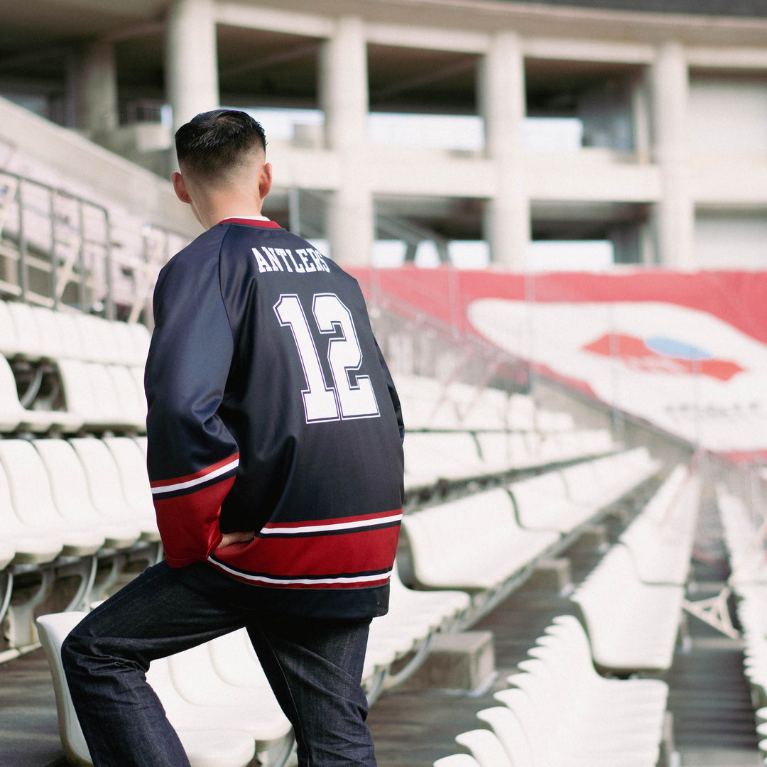 オリジナルネームホッケーシャツ（全2色）【受注】 – 鹿島アントラーズ