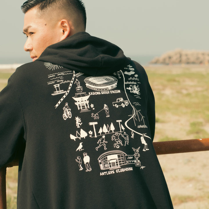 鹿島アントラーズ 限定モデル パーカー M 新品 鹿島アントラーズ 限定