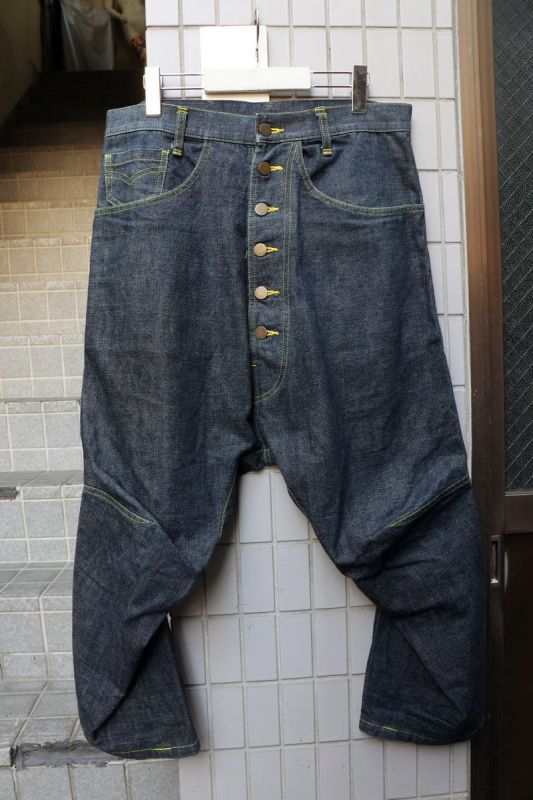 初期 nemeth ハンドペイント 立体裁断 アナトミカルパンツ