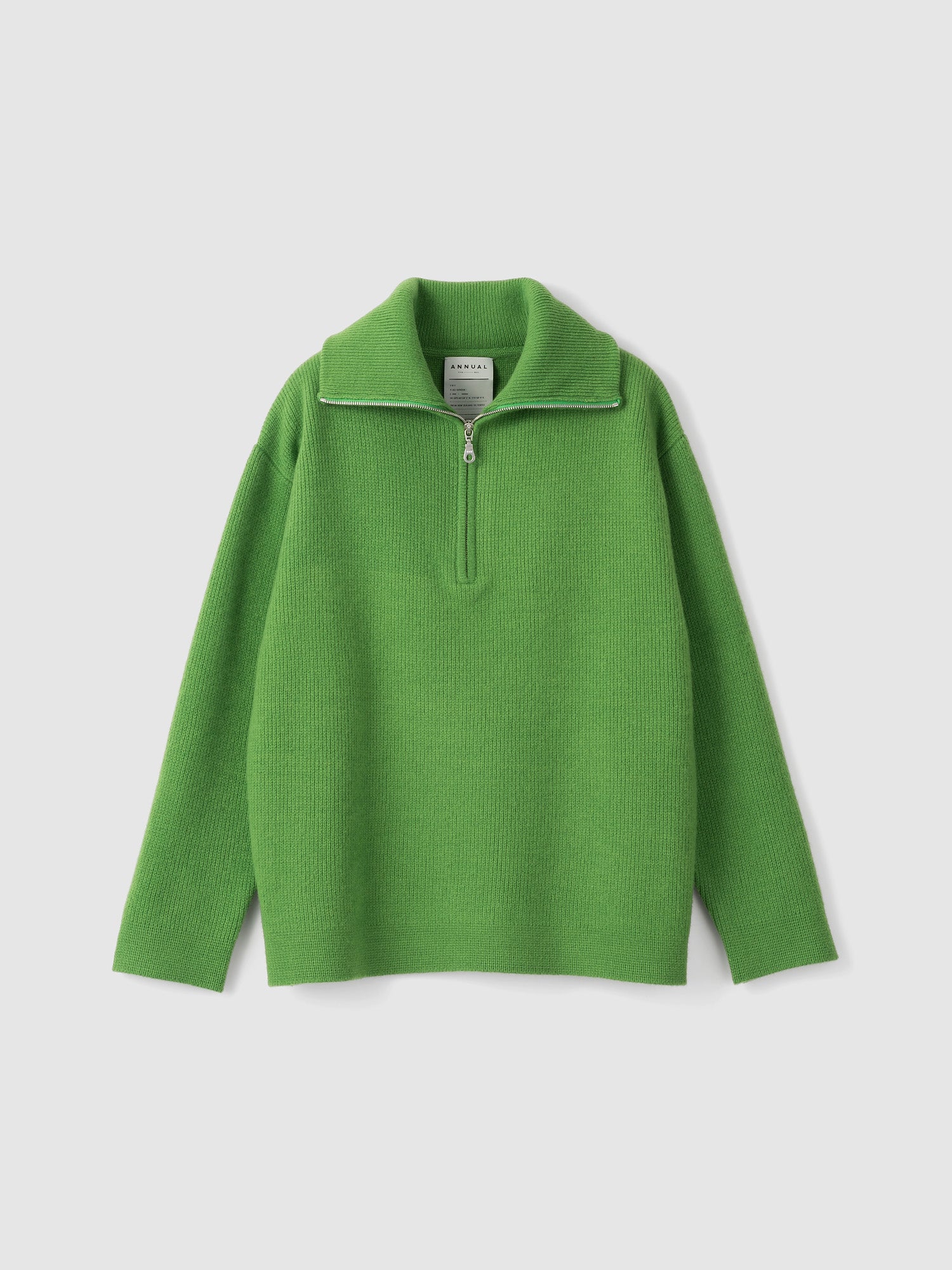 Half Zip Pullover性別問わず人気なハーフジップニット