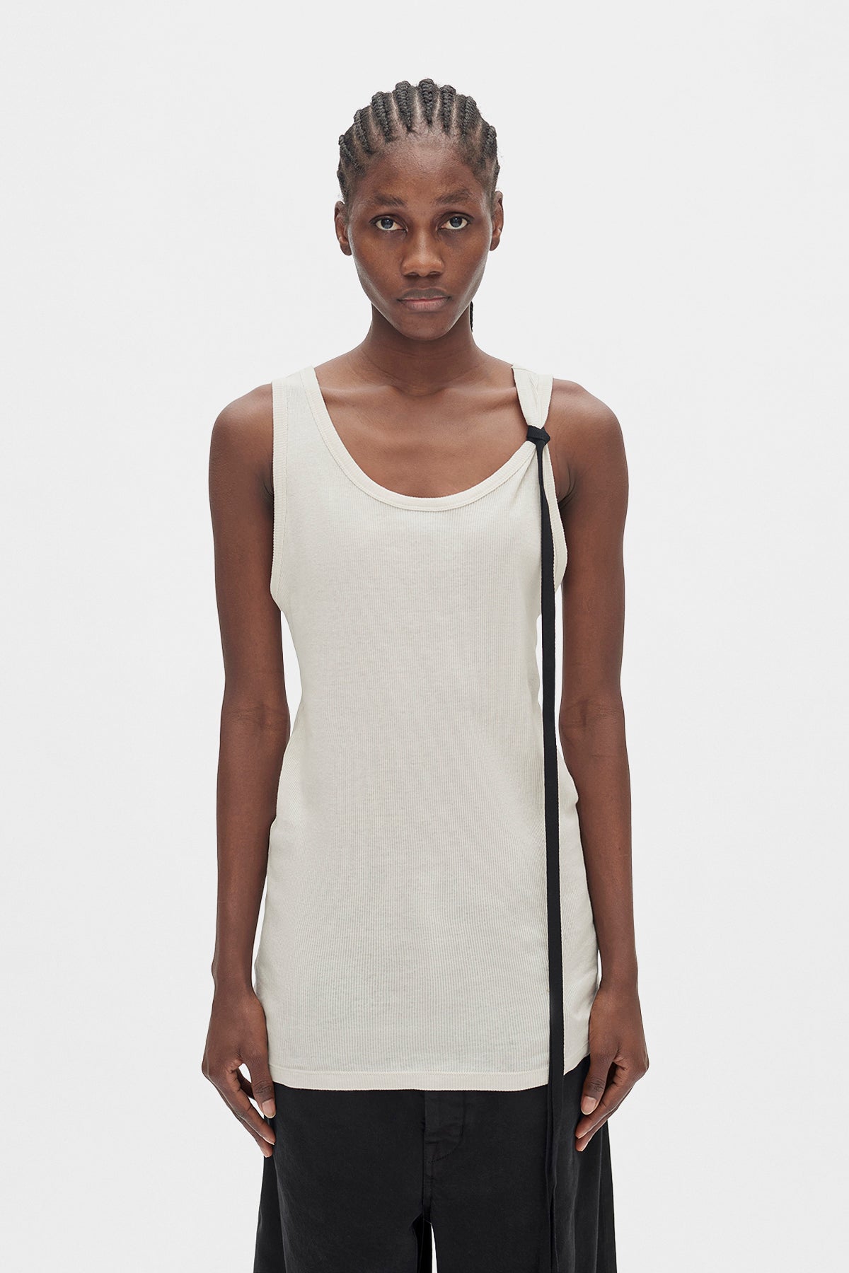 トップス 09SS ANN DEMEULEMEESTER Silk Tank Top トップス 09SS ANN
