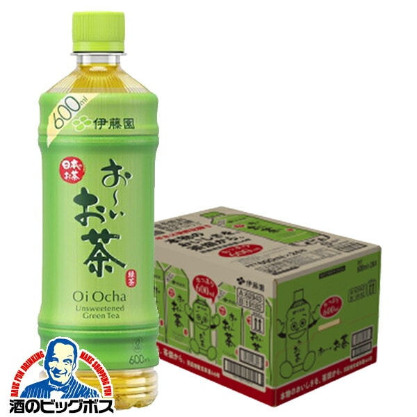 おーいお茶 伊藤園 お～いお茶 緑茶 600ml×1ケース/24本（024）『ITO