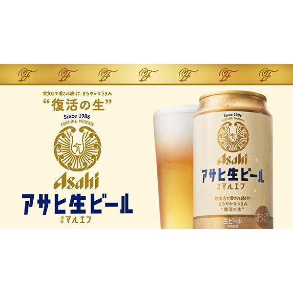 ビール アサヒ 生ビール マルエフ 350ml×2ケース/48本(048)『CSH