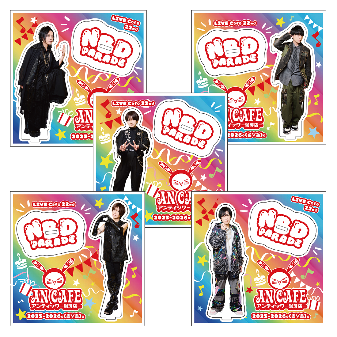 限定価格アンカフェTシャツ/LIVE CAFE 15th Anniversary 新品】アン