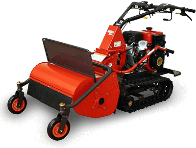 筑水キャニコム歩行型クローラー草刈機 ブッシュカッター・ジョージJr