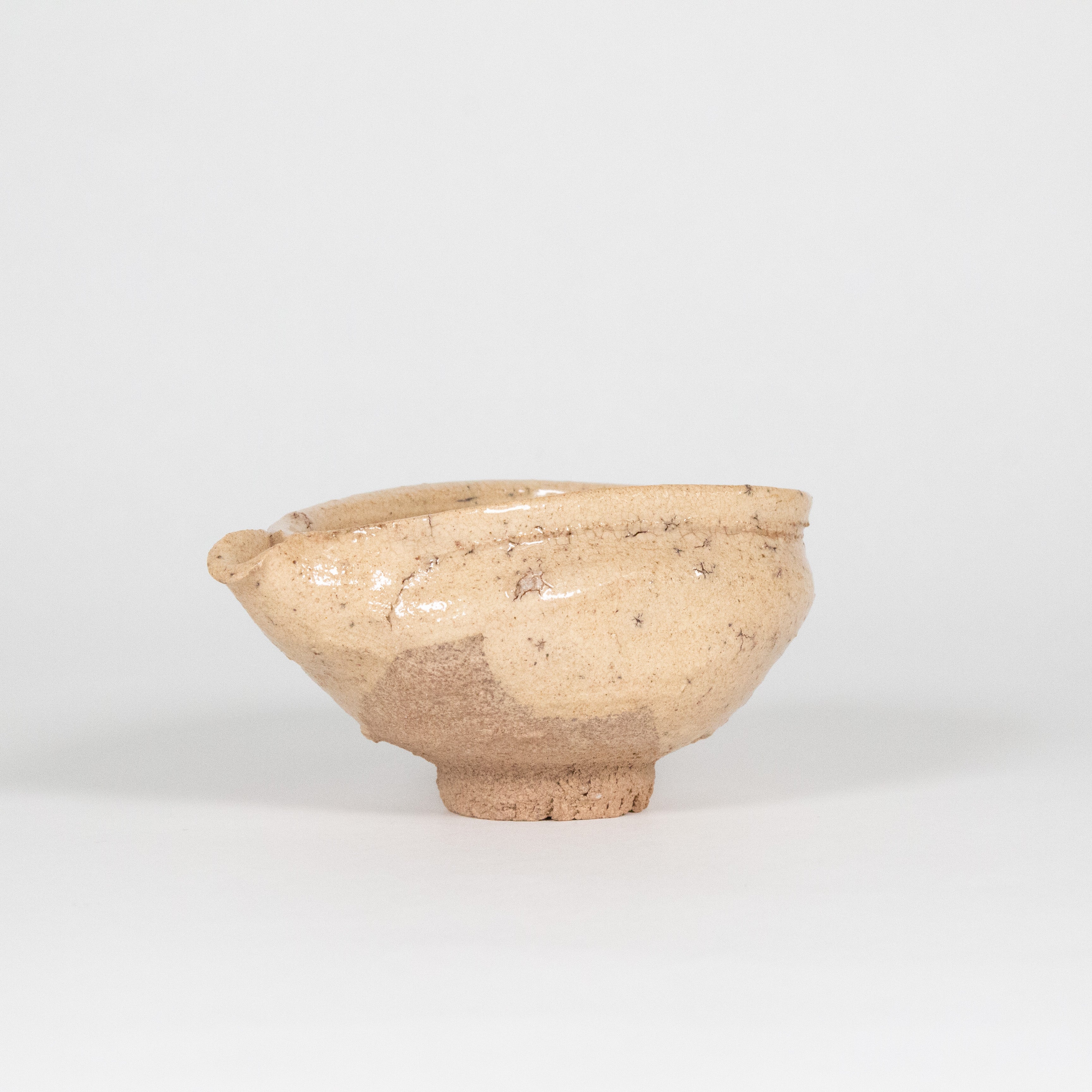 かいらぎのある 井戸手 平盃 古美術 古道具 アンティーク 酒器 【公式