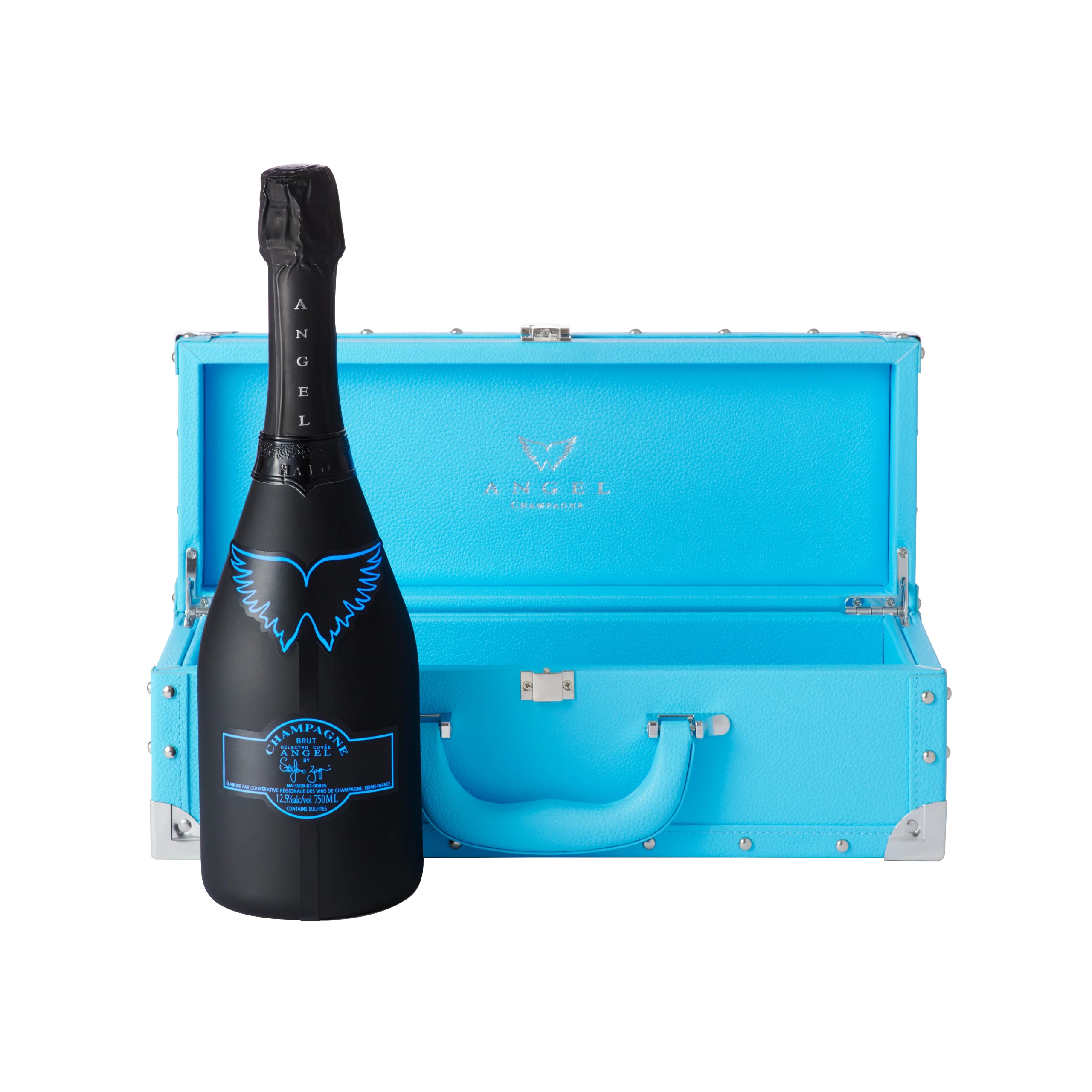 エンジェル シャンパン 空箱 水色 ドゥミセック 水色 空箱 SALE Angel