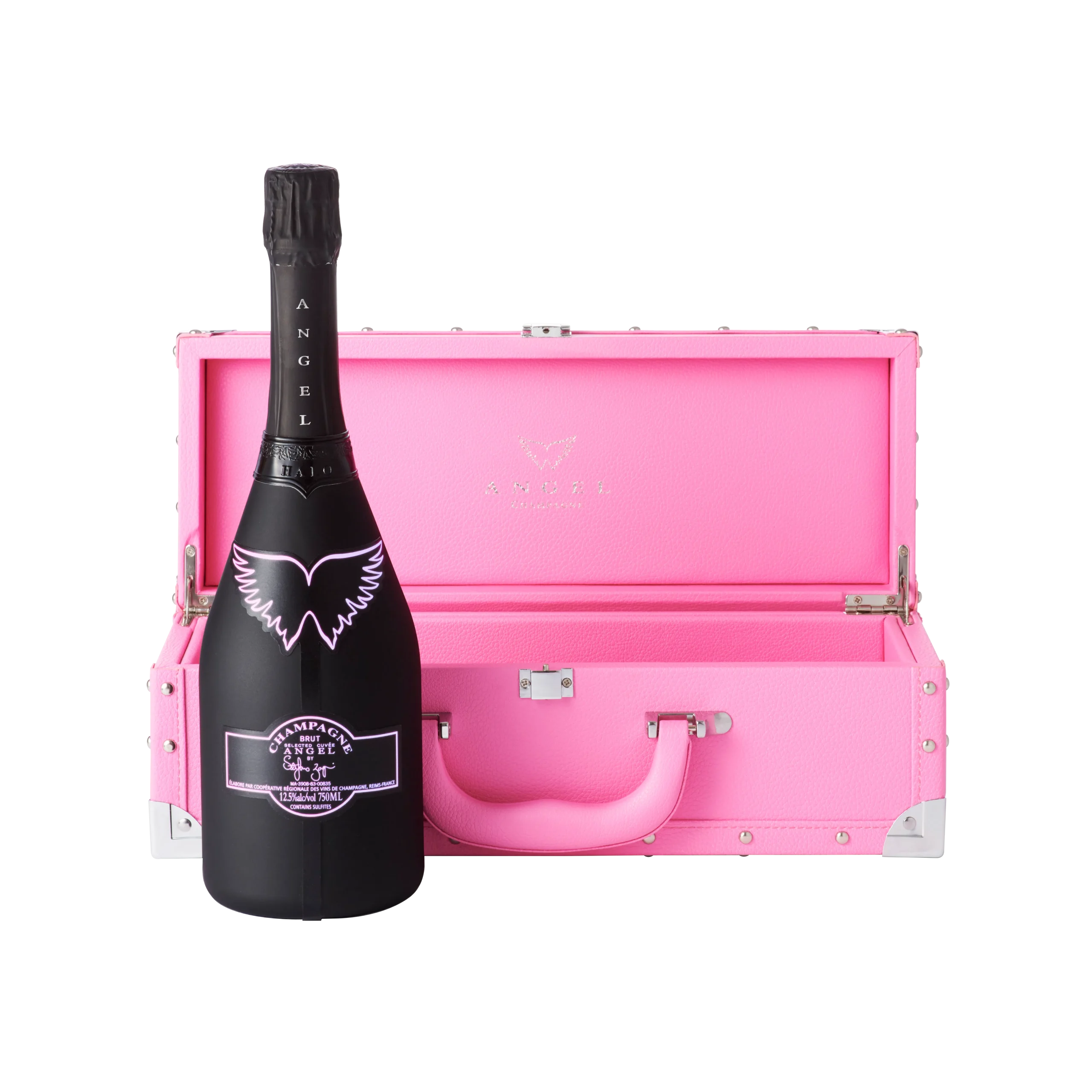 エンジェルシャンパン&アルマンド ケース+空瓶 【公式通販】