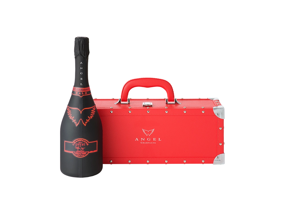 エンジェル シャンパン ヘイロー レッド ケース付き Amazon.co.jp