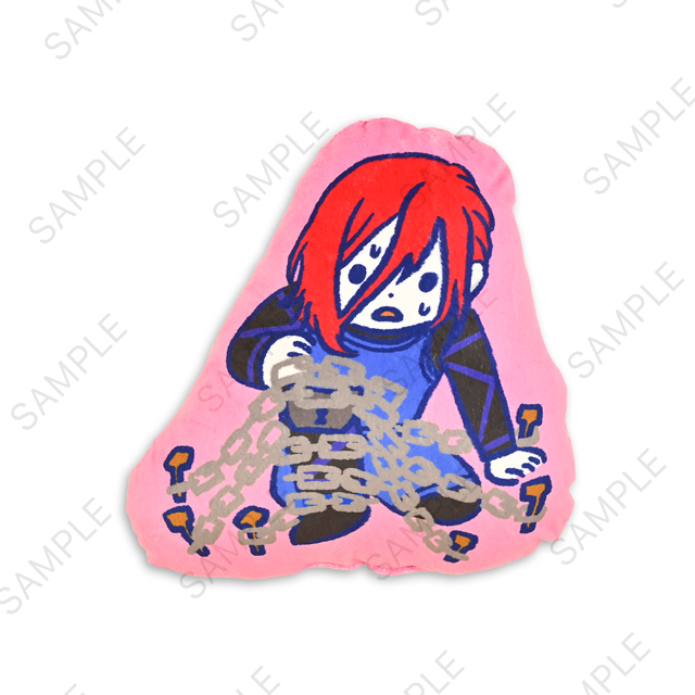 ブルーロック｜ダイカットクッション（千切 豹馬）