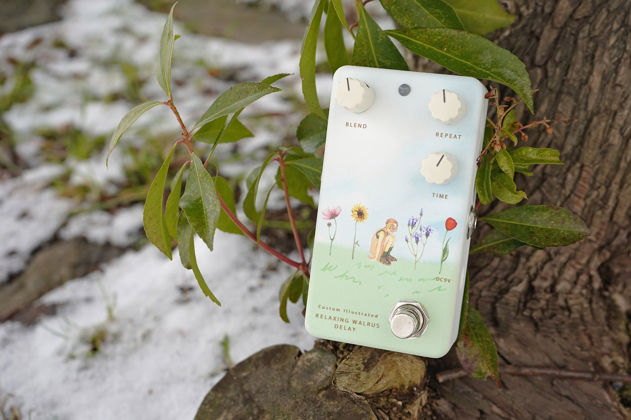 Custom Illustrated / RWD yung kai #03 wildflower – Animals Pedal USA