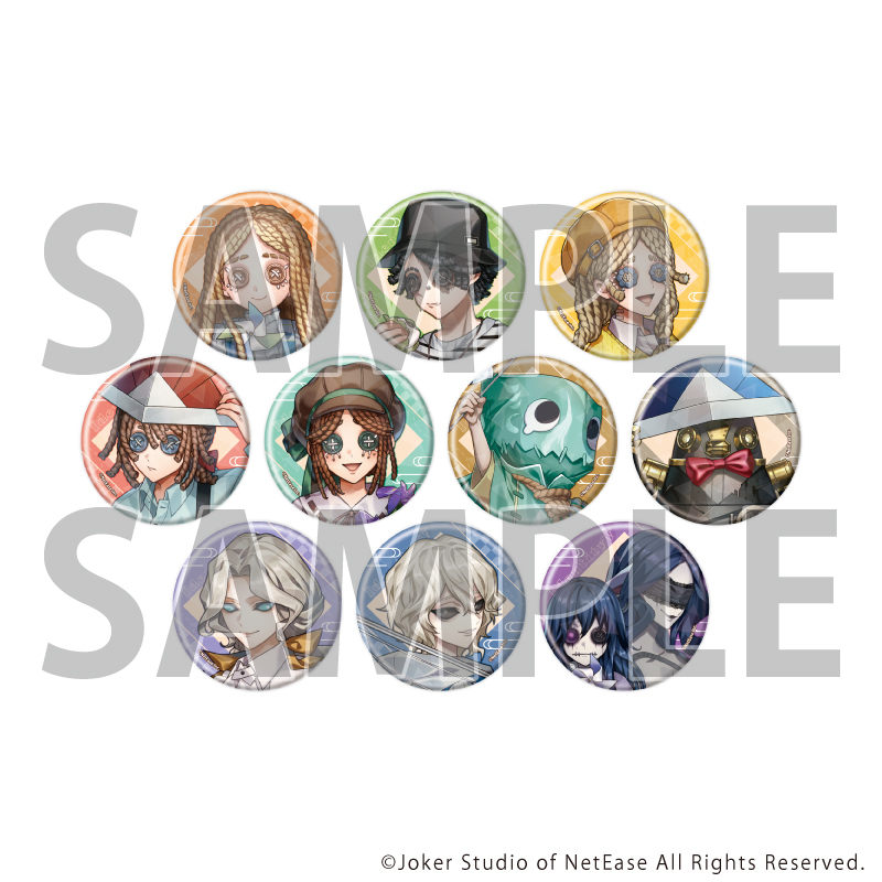 Identity V CHARACTER ホロ 缶バッジ リッパー 20個 自由に選べる受注