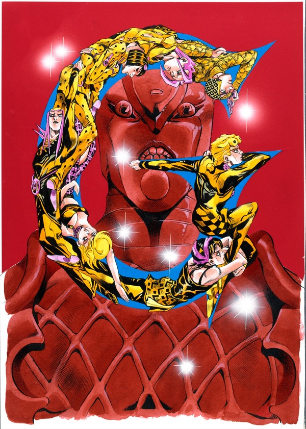 ジョジョの奇妙な冒険Part5黄金の風』複製原画 ジョジョの奇妙な冒険