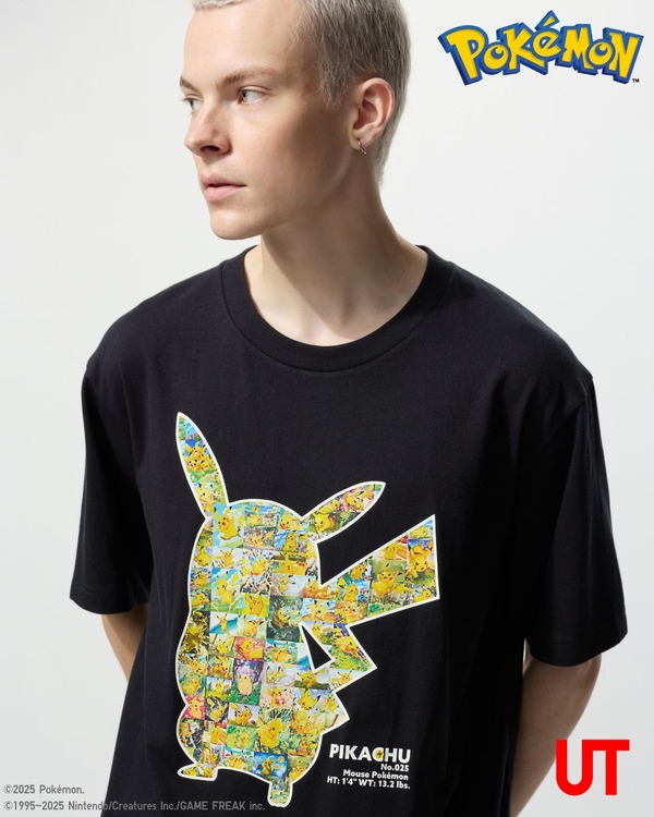 ポケモン」ピカチュウ、メガサーナイトexらの大胆デザインTシャツ登場