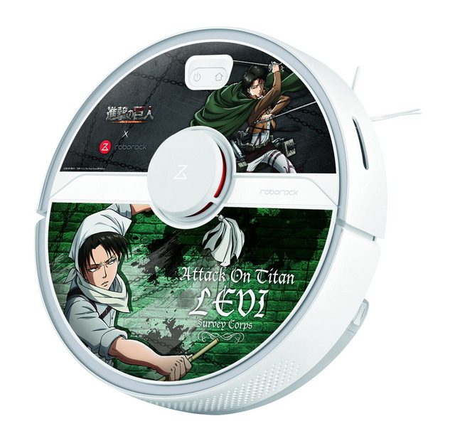 進撃の巨人 Roborock S6 Pure リヴァイ モデル ロボット掃除機