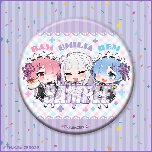 リゼロ エミリアの誕生日生活 トレーディングアクリルコースター