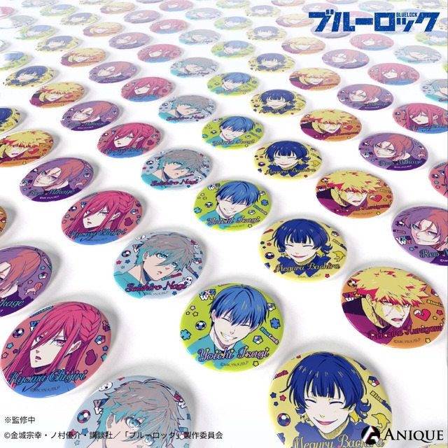 15日月曜までの限定価格】ブルーロック ジュエル缶バッジ バレンタイン