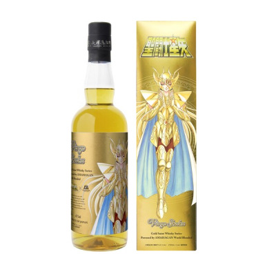 聖闘士星矢」コラボウイスキー第10弾は“乙女座（バルゴ）のシャカ