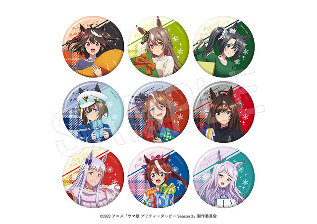 ウマ娘 クリスマスデザイン缶バッジ サイレンススズカ 希少品 ウマ娘