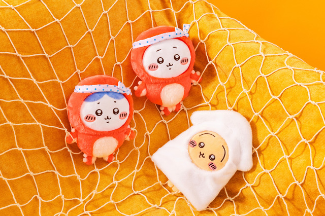 ちいかわ うさぎ たこイカくじ B賞 缶バッジ ぴたれすと ちいかわ