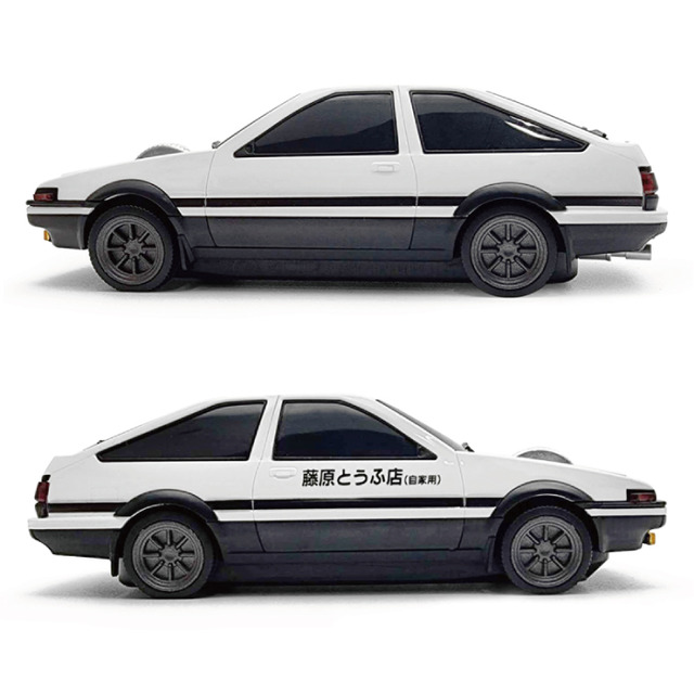 頭文字D」藤原とうふ店（自家用）仕様のAE86を再現！ 無線マウスが「A