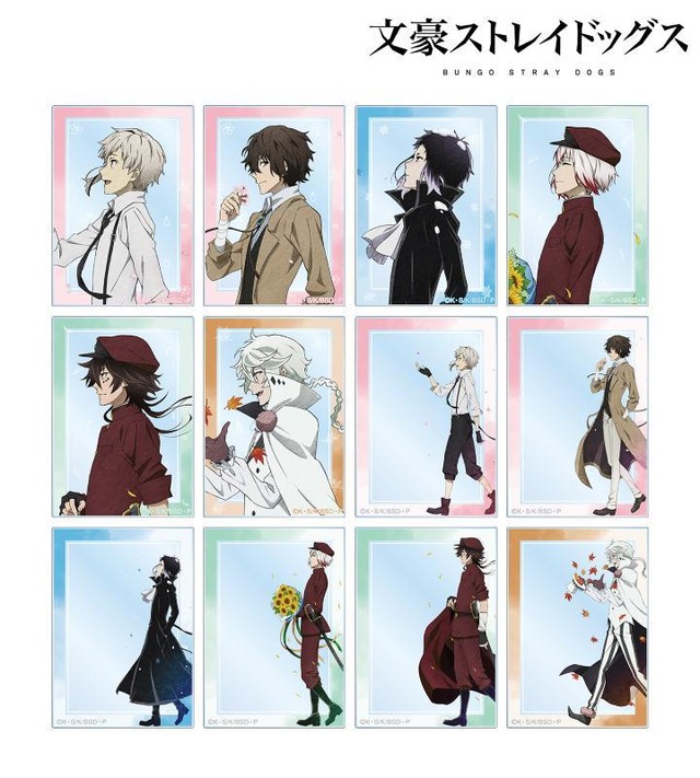 文豪ストレイドッグス アクリルスタンド 太宰 中島敦 芥川龍之介 原作