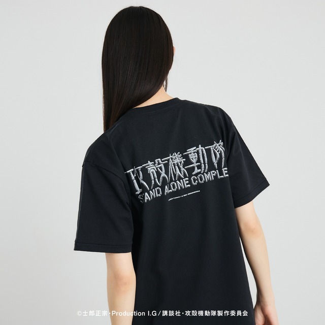 攻殻機動隊」草薙素子やタチコマ、SHIPSの新レーベルがTシャツで表現