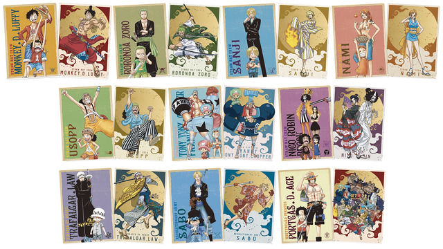 ワンピースA4クリアファイル ONE PIECEコミックカバー 投票 一番くじ