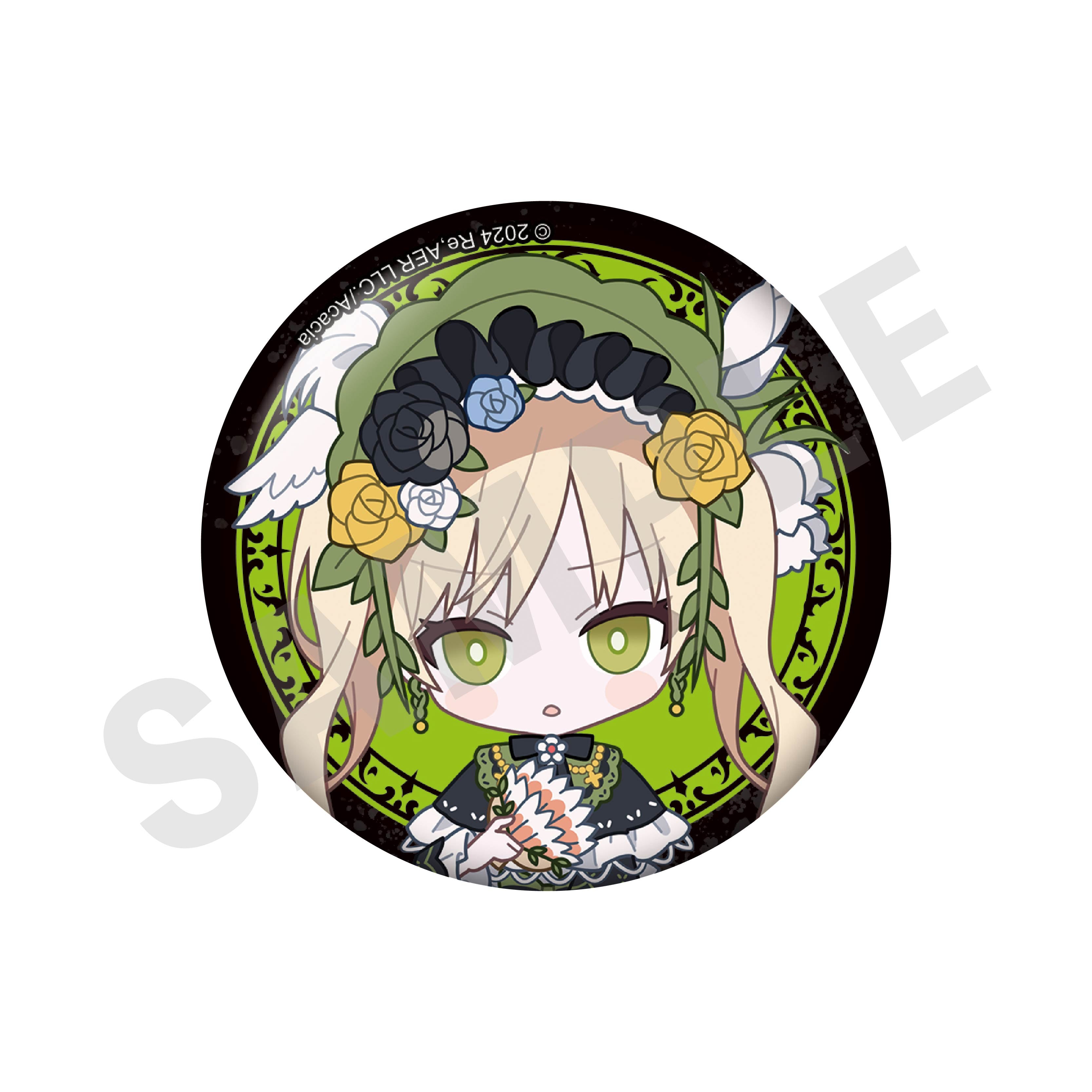 単品】「魔法少女ノ魔女裁判」トレーディングミニキャラ缶バッチ（全13