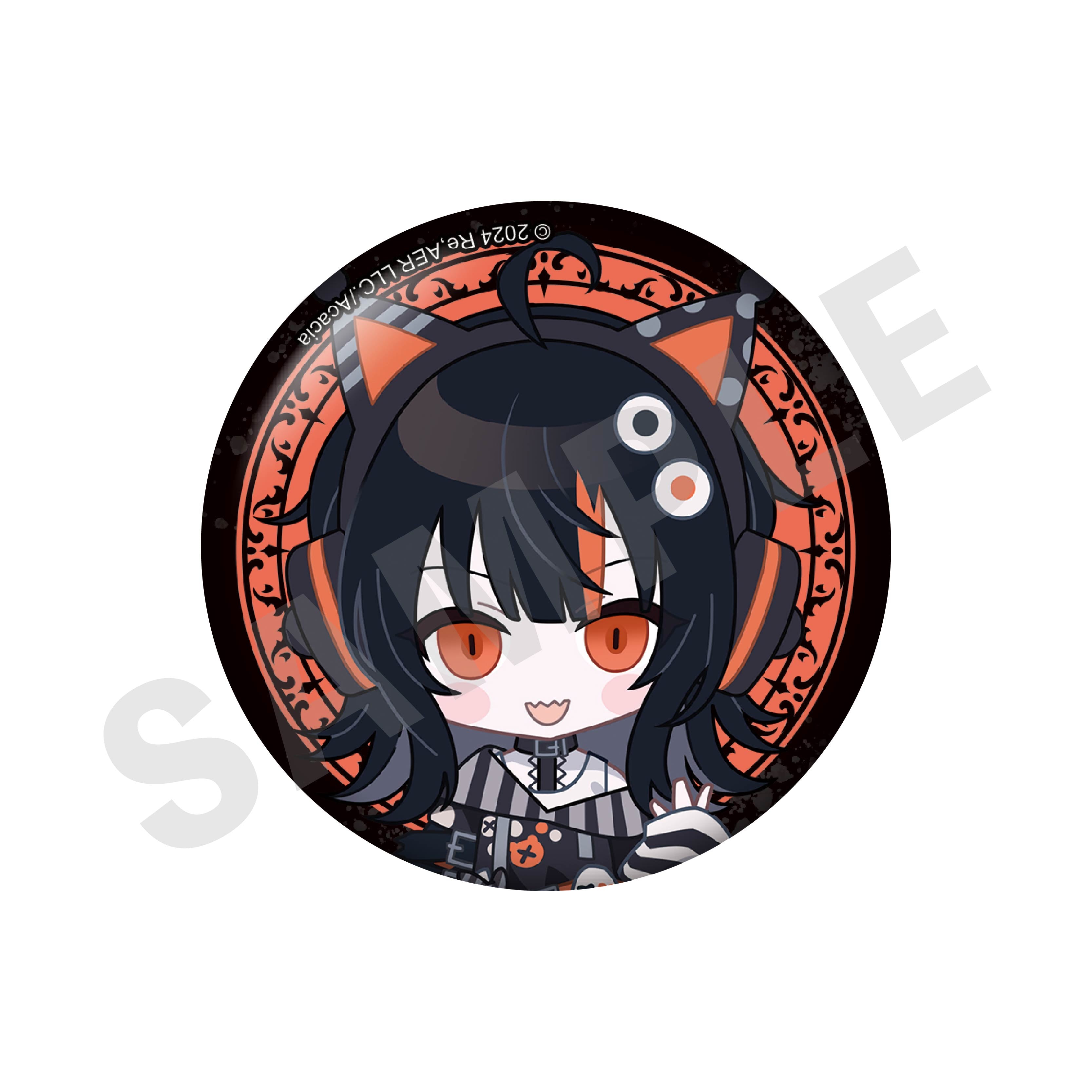 魔法少女ノ魔女裁判～the first page～ 缶バッジ 5個 橘シェリー 魔法