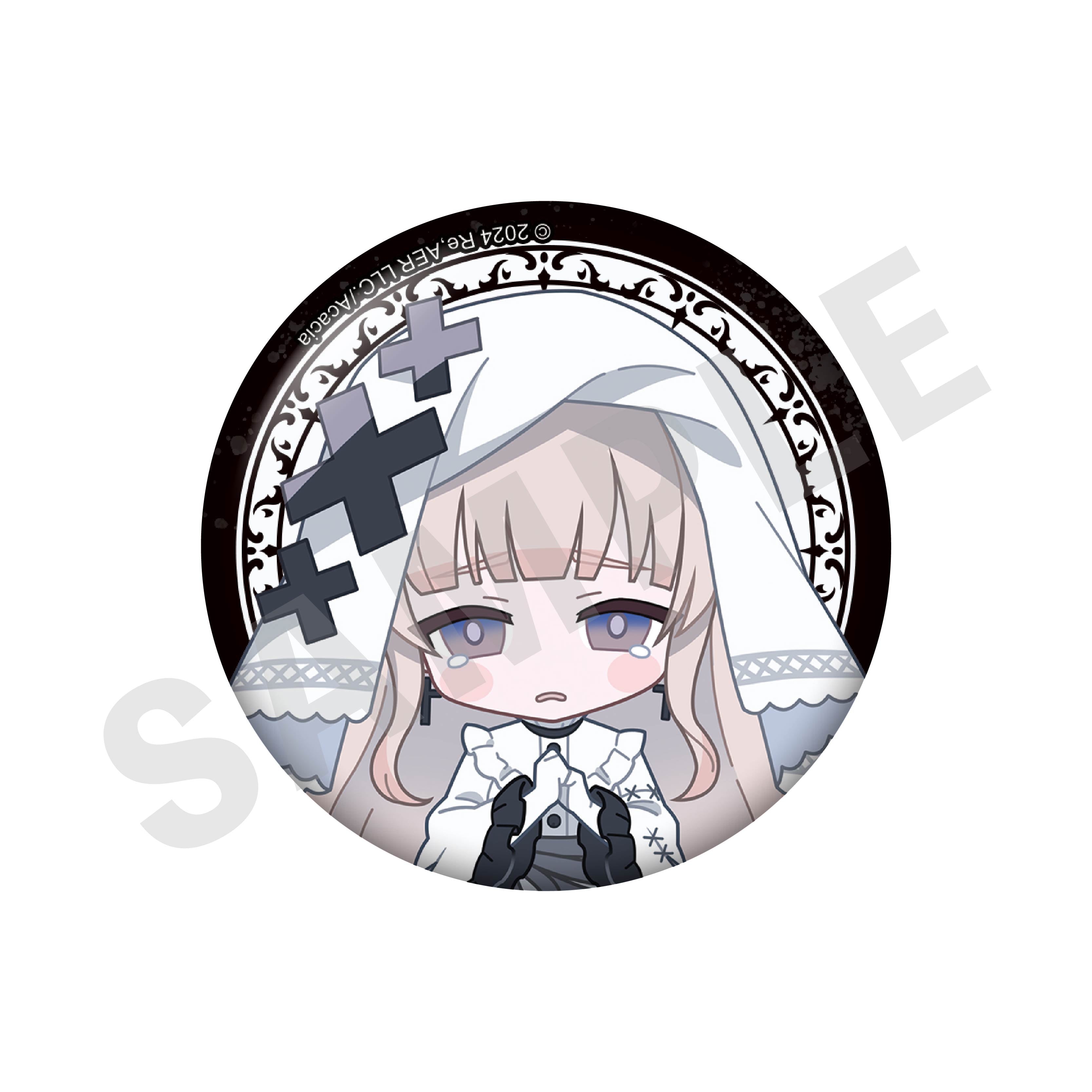 魔法少女ノ魔女裁判 まのさば 氷上メルル 缶バッジ ゲーマーズ特典