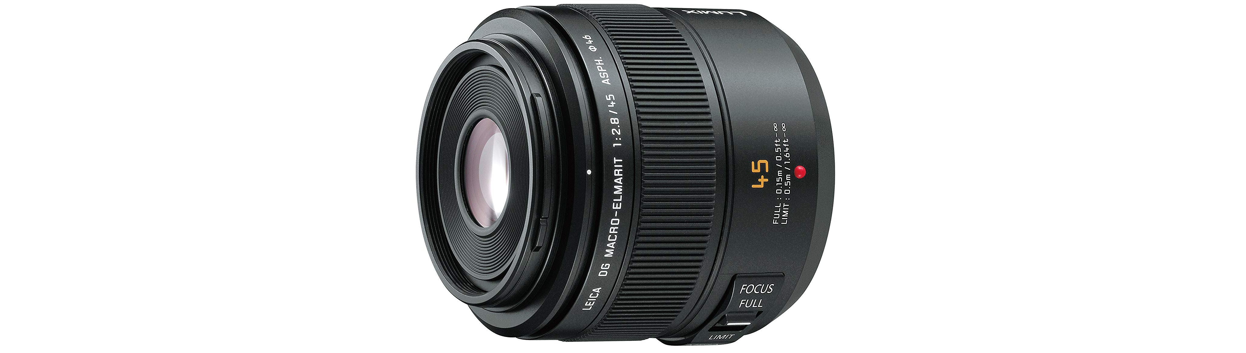 パナソニック LEICA DG MACRO 45mm/F2.8 ASPH./MEGA O.I.S. 交換レンズ