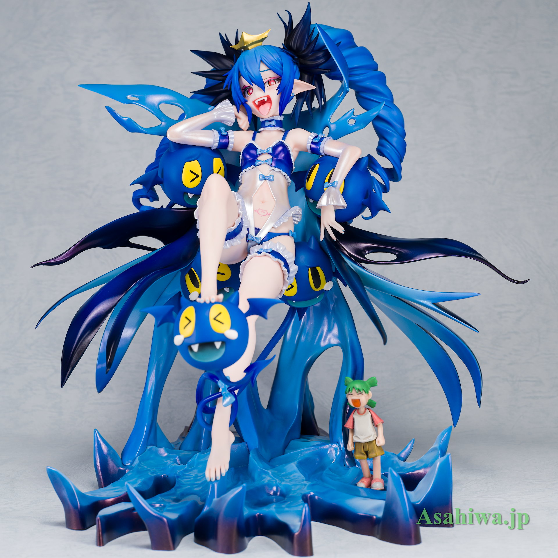 ボンバーガール レインボー アクア 1/7スケールフィギュア amakuni