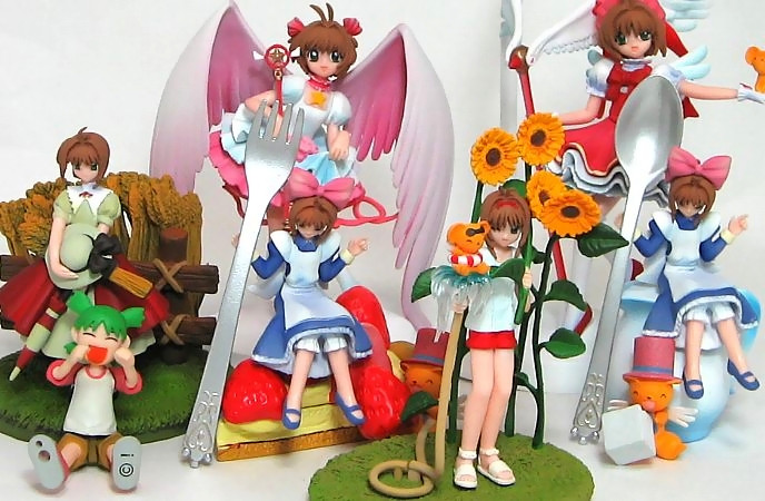 カードキャプターさくら フィギュア チュートメモリーコレクション 2体