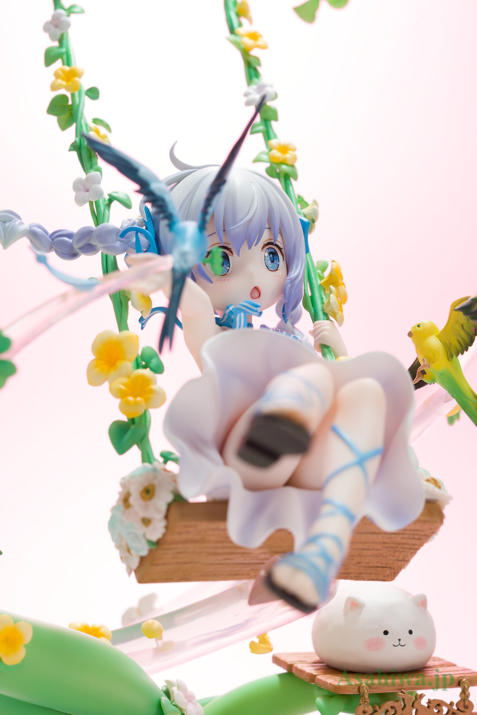 チノ フィギア 花のブランコ ご注文はうさぎですか？？ チノ ～お花の