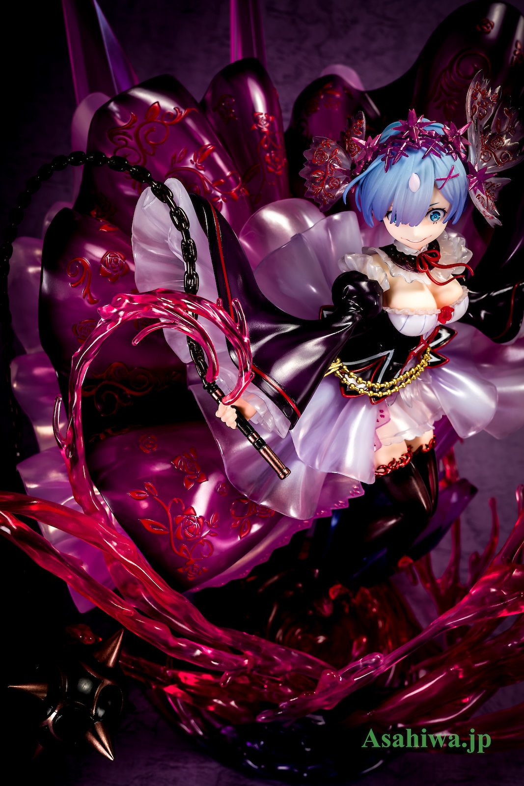 鬼レム crystal dress ver SHIBUYA SCRAMBLE FIGURE 鬼レム -Crystal