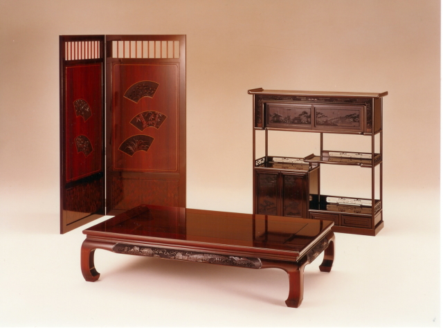 最も安い 伝統工芸品 大阪唐木指物 テーブル 伝統工芸品 大阪唐木指物