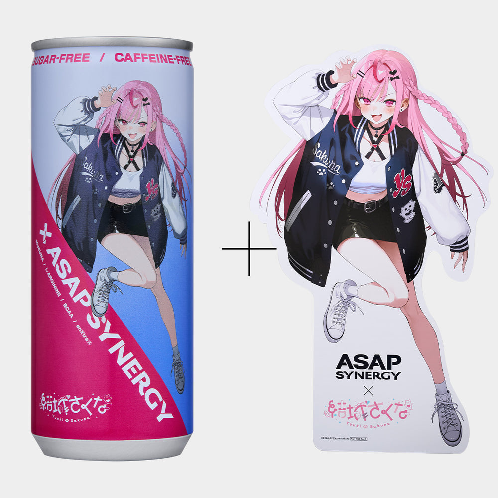 ASAP SYNERGY 結城さくな コラボ等身大パネル ASAP SYNERGY 結城さくな
