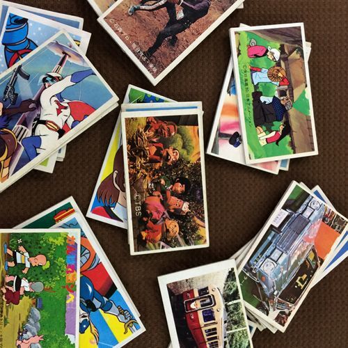 ASCII.jp：昭和のキャラや乗り物が大集合、なつかしのメンコ30枚セット