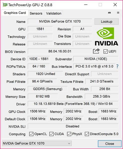性能はGTX980Tiに匹敵？ Pascalベースの準ハイエンド「GeForce GTX