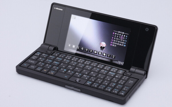 docomo N-08B 携帯電話本体 ASCII.jp：ケータイでありつつフル