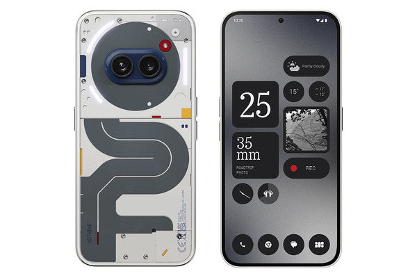 ASCII.jp：お手頃価格の「Nothing Phone (2a)」にカラフルモデル