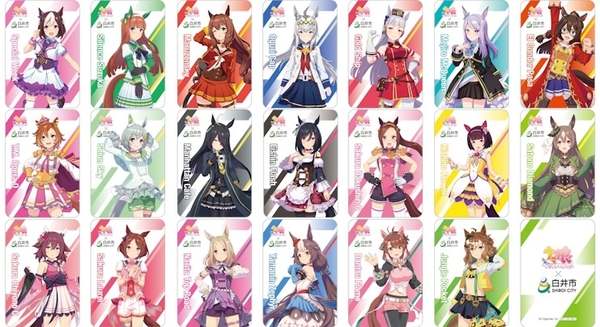 1,000個限定】 ウマ娘 白井市×北総鉄道コラボ ジオラマアクリル