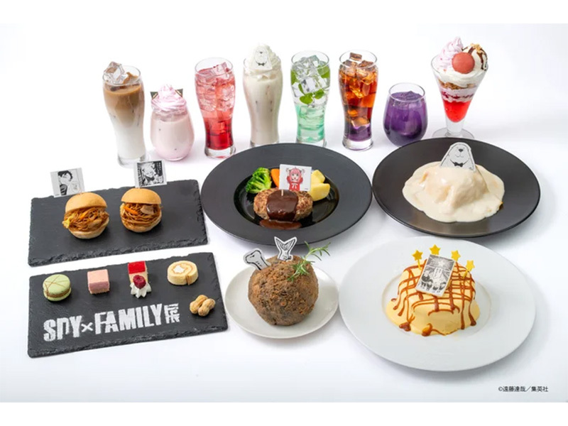 SPY×FAMILY展」コラボカフェ、横浜で限定開催！人気キャラクター
