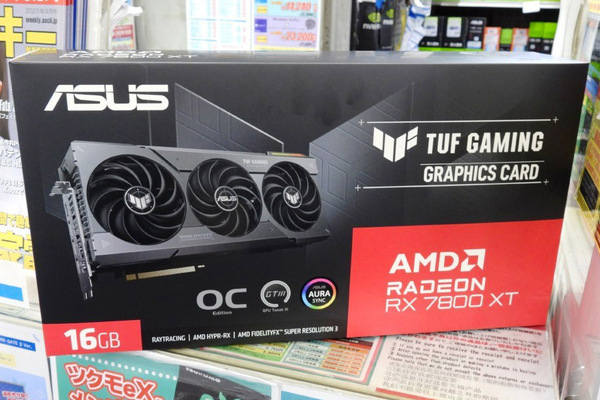 ASUS TUF GamingからRadeon RX 7800 XTが登場 - 週刊アスキー