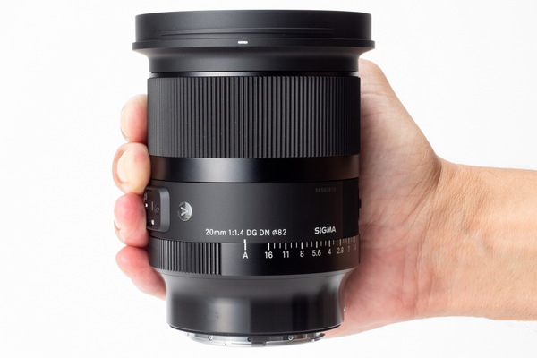ASCII.jp：世界最高の大口径単焦点レンズ、SIGMA「20mm F1.4 DG DN
