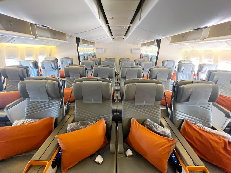 シンガポール航空 ミールカート フルサイズ シンガポール航空は