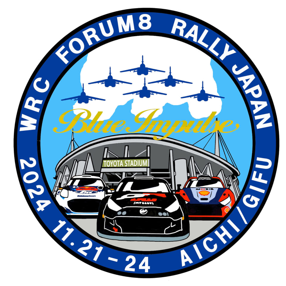 航空自衛隊WRC Rally Japan 2024飛行開発実験団コラボ ワッペン 航空